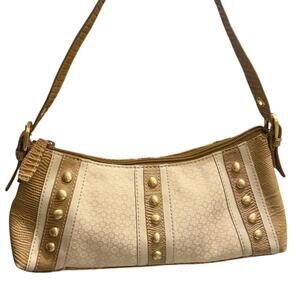 Nine west cream and tan